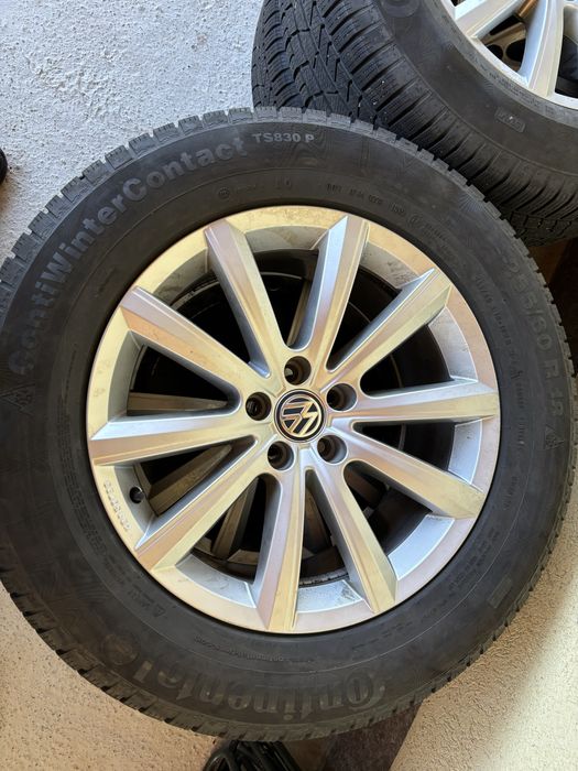 Jante Originale VW Touareg 2020 R18  VW cu anvelope Continental