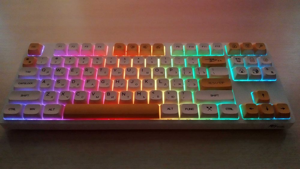Игровая Клавиатура на базе RK 87