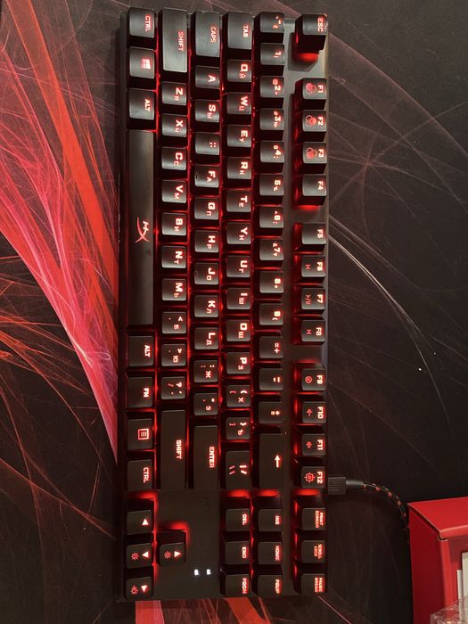 Hyper X клавиатура механическая red switch