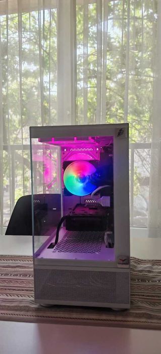 Бюджетно Геймърско PC Ryzen 5 5500/16Gb/512GB SSD+1000Gb HDD/Sapphire RX 6600/Гаранция