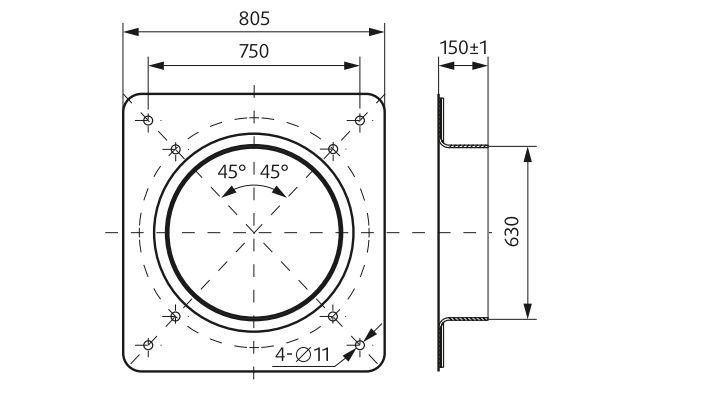 Вентилятор осевой