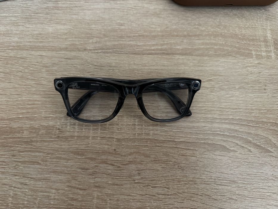 Ray-Ban Meta Wayfarer (Gen 2) Transparent Gray / Clear-Sapphire Transitions