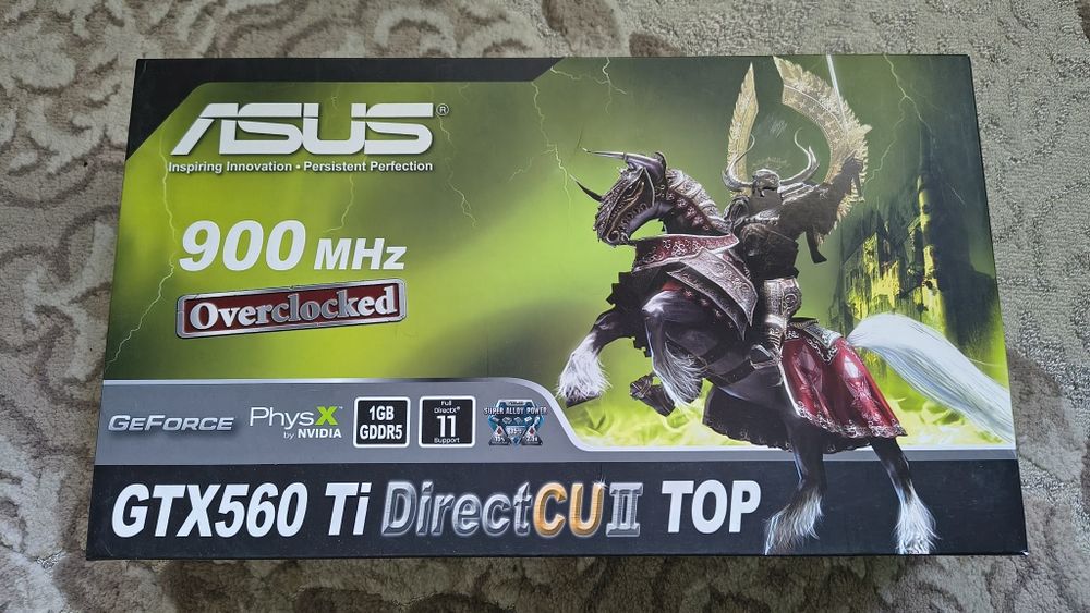Asus GTX 560 Ti DirectCU II TOP