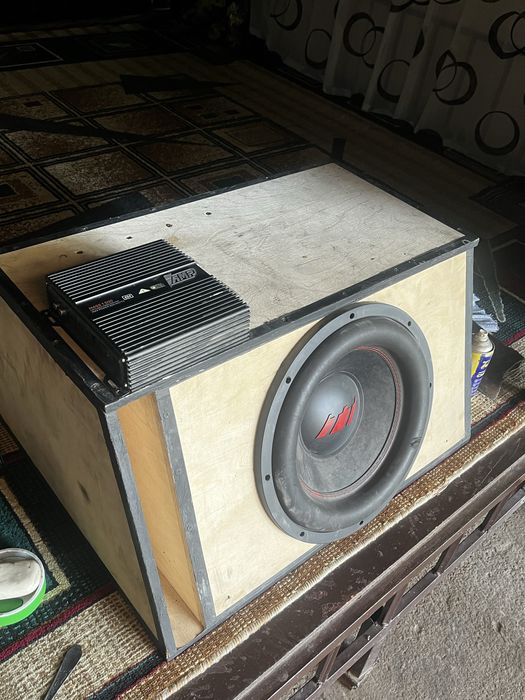Продам саб с усилком урал тт 15