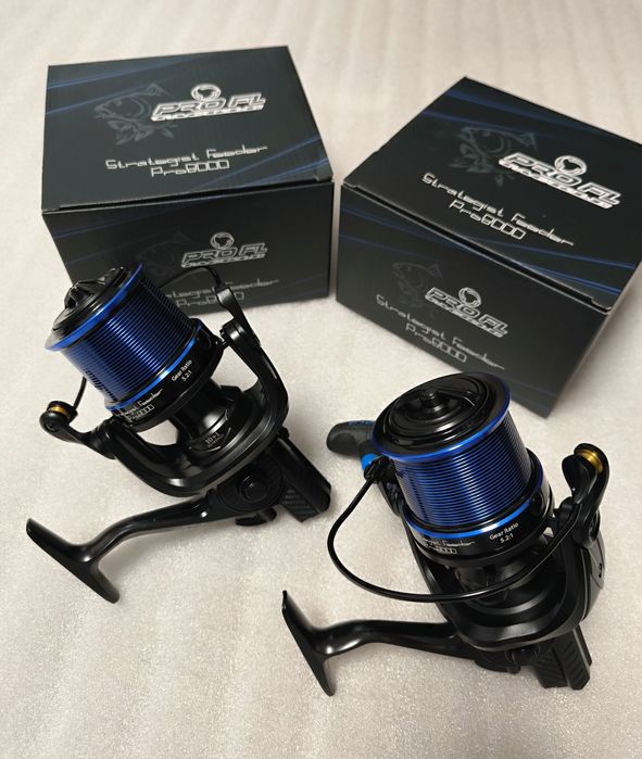 SET 2 Mulinete PRO FL Strategist 8000 10+1 Rulmenti NEW 2024