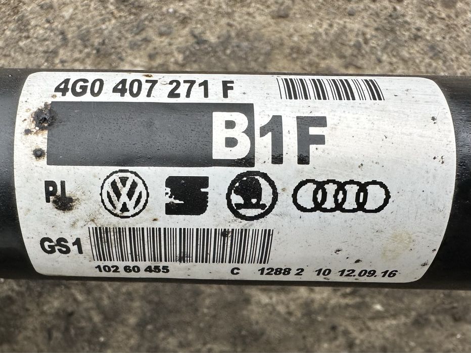 Planetara stanga / Planetara dreapta Audi A6 C7, A7 4G : 4G0407271F