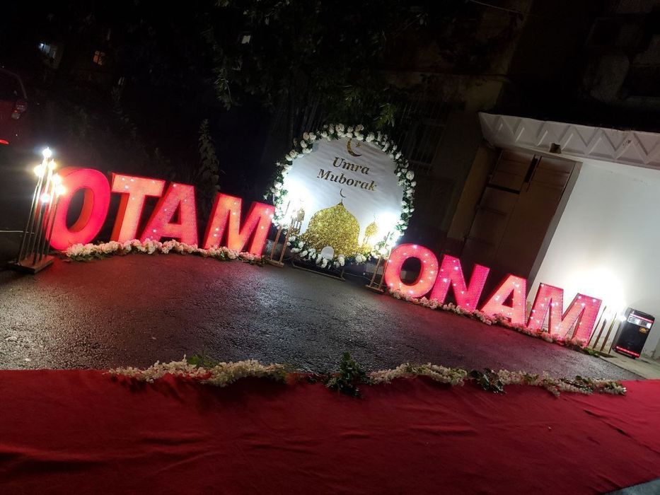 Umra muborak oformleniya.  Onajon otajon yozuvlari