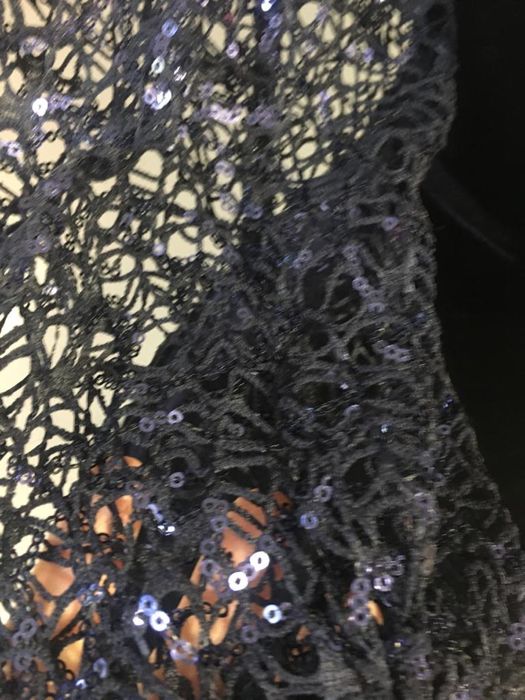 Платье блестящ из бархата