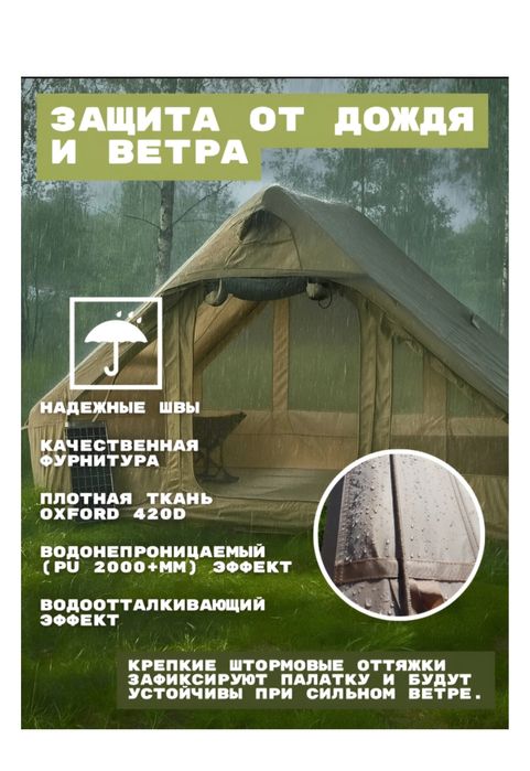 Надувная палатка в аренду