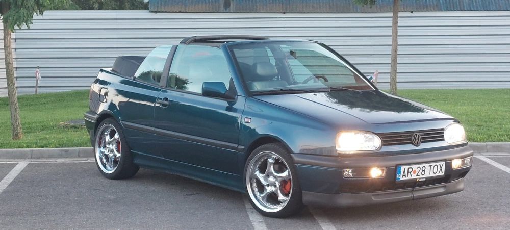 Vând Vw Golf 3 Cabrio 1.9 Tdi 1z An 1995 Cu fiscal pe loc Întreținut.