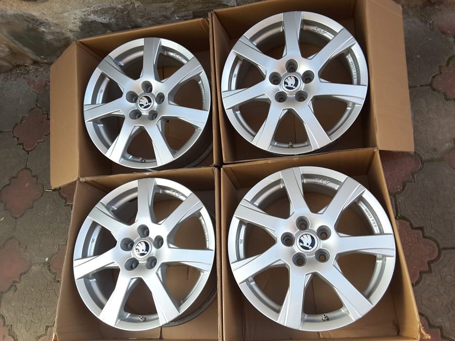 jante aliaj 17; 5x112; Skoda  Octavia 3, Octavia  4, Superb 2
