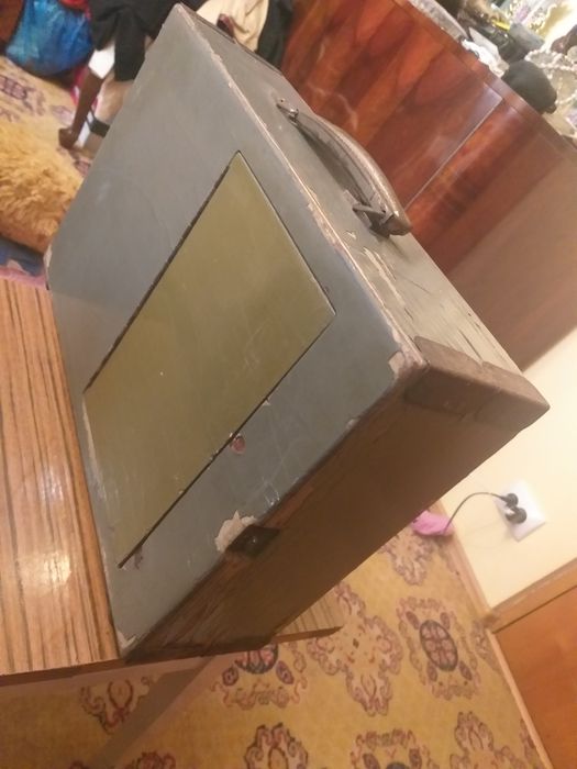 Radio cu lampi, de colectie, Wehrmacht