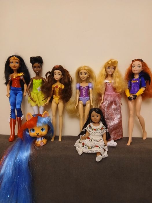 Кукли Disney princess, Super hero girl, vip pets