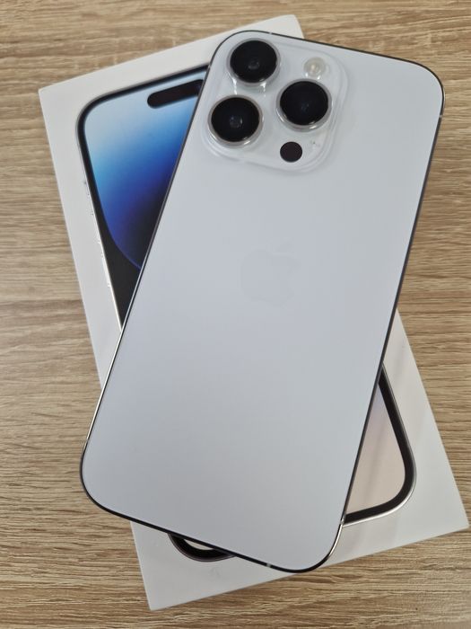 Iphone 14 Pro Silver-128gb/100% battery health