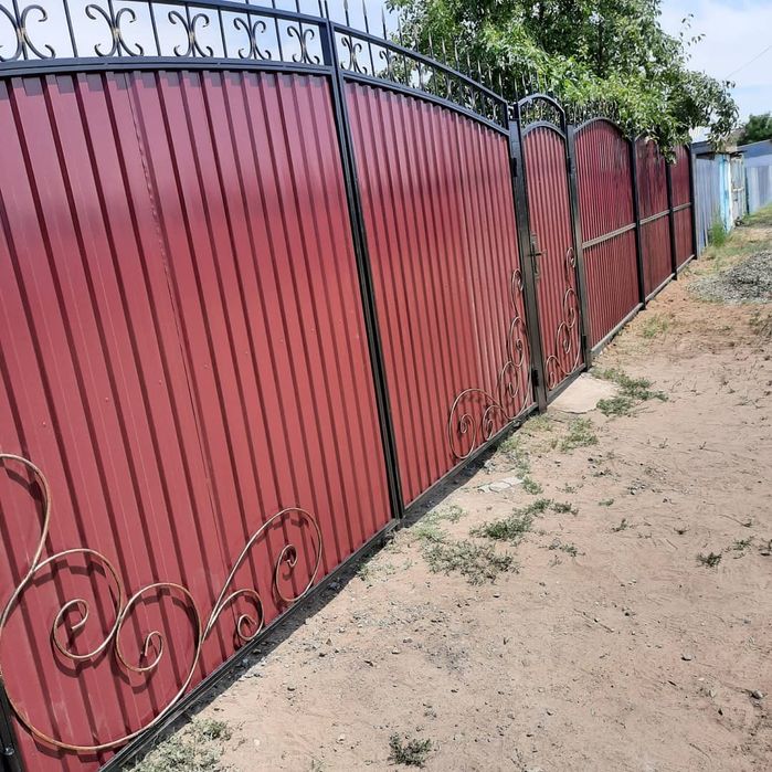 Ворота заборы навесы