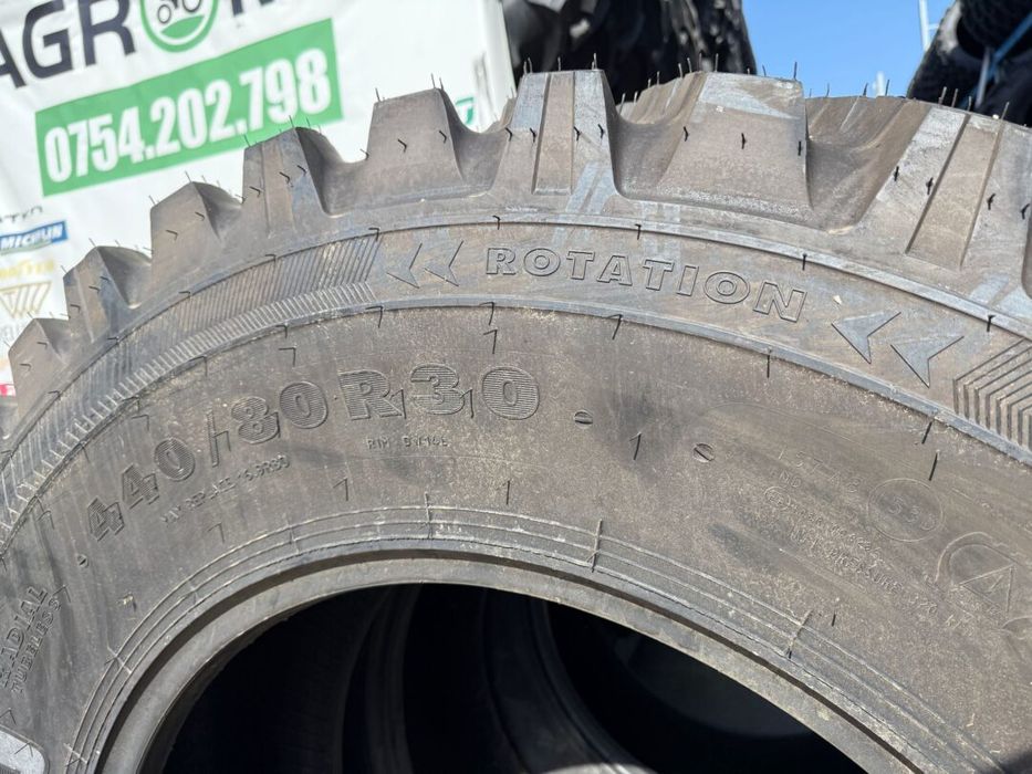 ANVELOPA 440/80 R30 NOKIAN TRI 2 157A8/153D M+S ( DOT 2020 )  Cauciucuri tractor, Fiat, Case, Fendt, John Deere, New Holland, Massey Ferguson, UTB   C