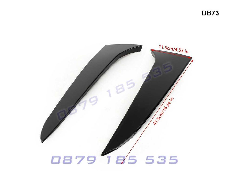 Тунинг страничен лип спойлер багажник BMW X1 E84 бмв х1 е84 сплитери