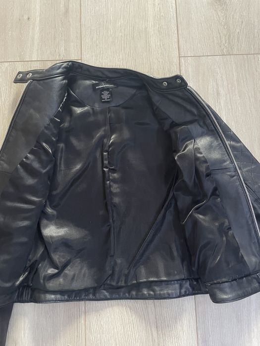 Куртка кожаная xs