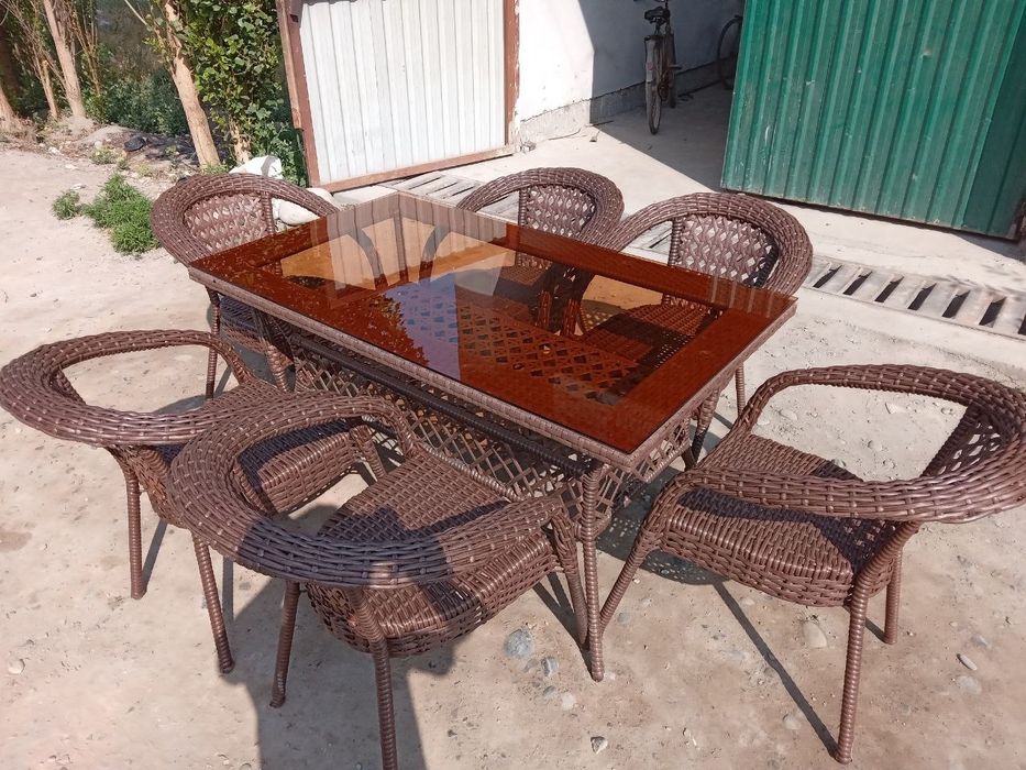 Mebel ratan stol stul