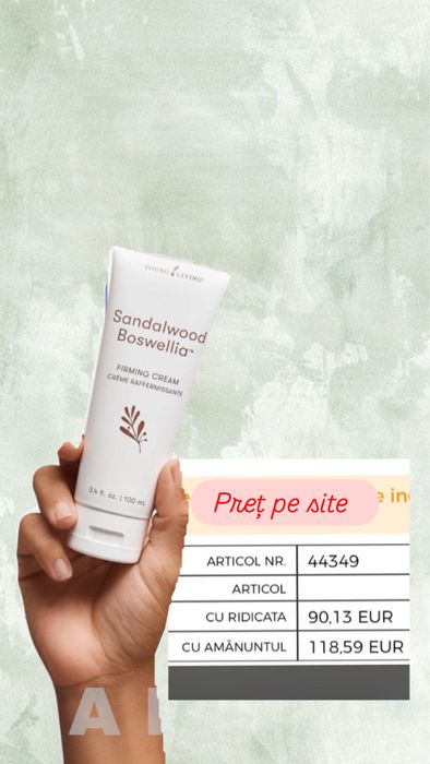 Crema de fata younf living