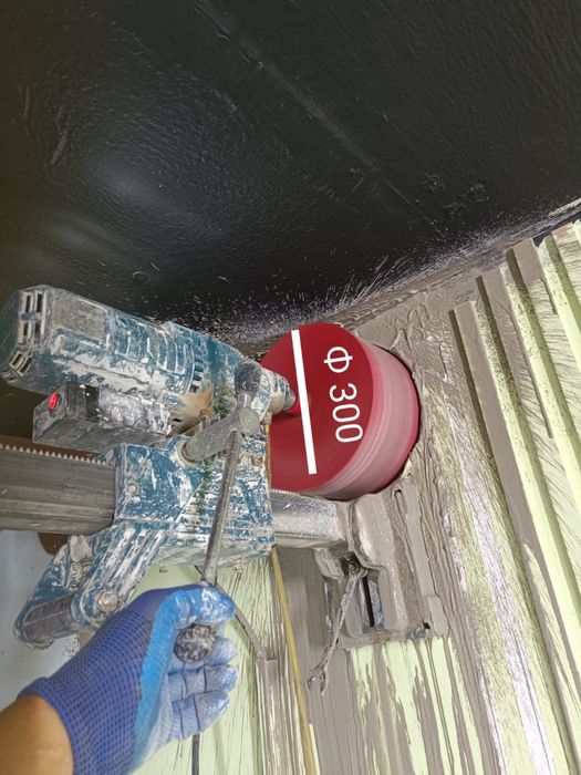 Алмазное сверление бурение