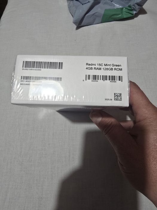 Xiaomi Redmi 15C, 8GB, 128GB, Green, НЕРАЗОПАКОВАН