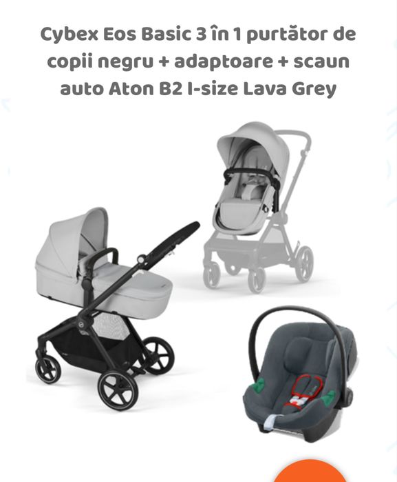 Carucior Cybex Eos Basic 3 in 1
