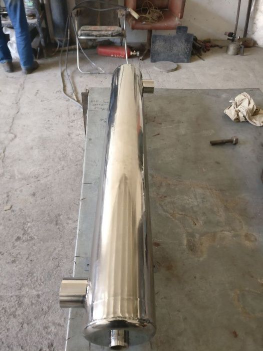 Изготовление теплообменников и гидрострелок из нержавеющей стали.