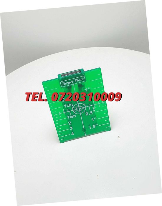 Placa Tinta Pentru Nivele Laser Plastic Verde Neo