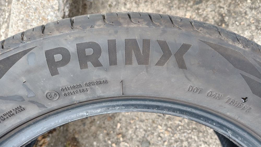 4бр.ПОЧТИ НОВИ Летни Гуми Prinx Aquila Pro 225/55R17 101Y XL