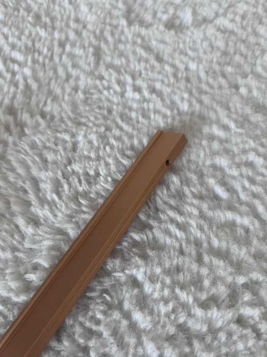 4 bucati manere dulap din otel inoxidabil auriu 100cm bucata