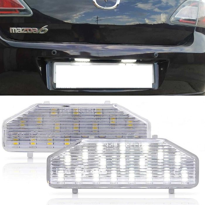 LED плафони регистрационен номер за Mazda 6 GH RX-8