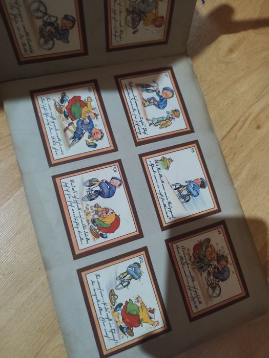 Стар албум с цигарени картинки 30/40те години