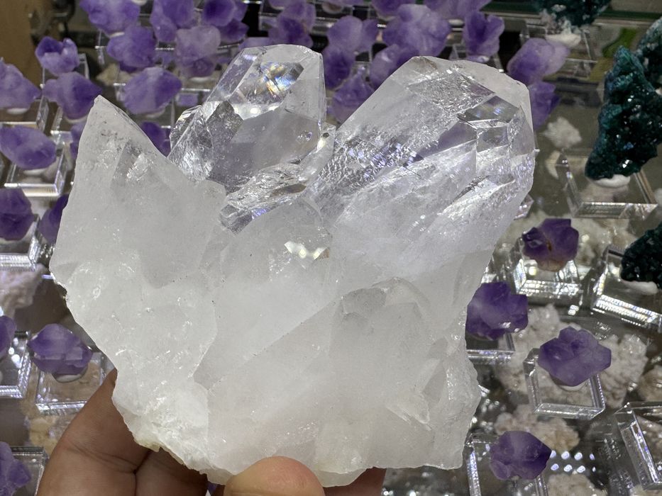 Лемурийски кристал / Lemurian Quartz ,естествен минерал,