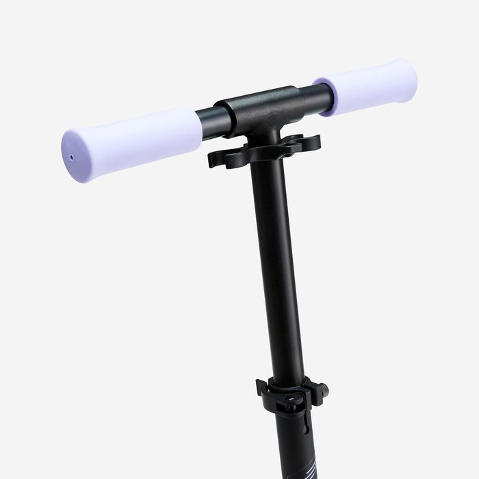 Trotinetă Mid 7 cu cric Negru-Mov - No - produs resigilat Decathlon