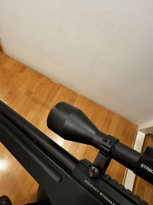 Pușcă airsoft ASG L96 AWP – bolt-action, telescop reglabil + bile