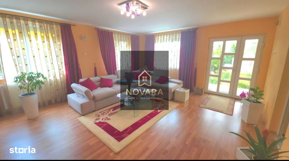Casa langa Blue Sky cu panouri solare, garaj si terasa mare