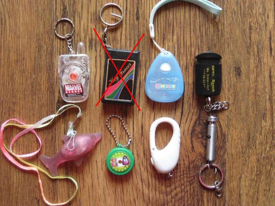Ключодържатели - детски, светещи, метални, разни