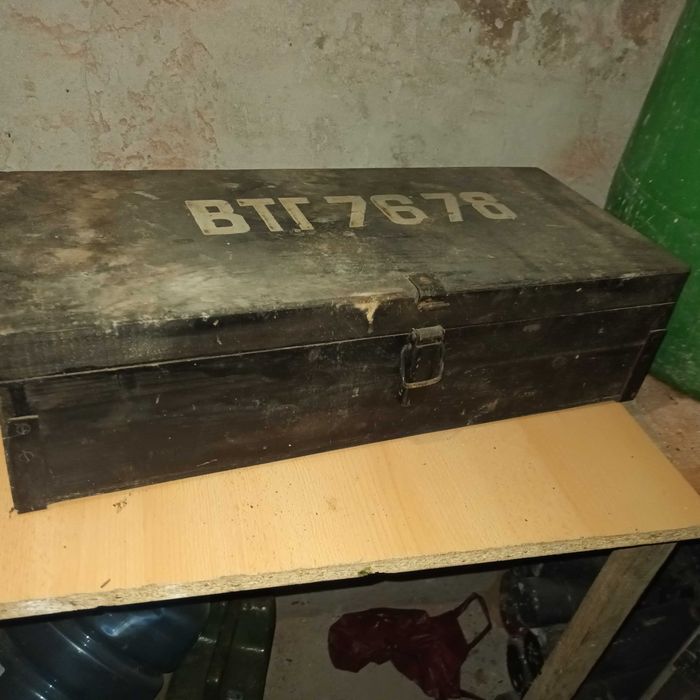 сандък голям военен