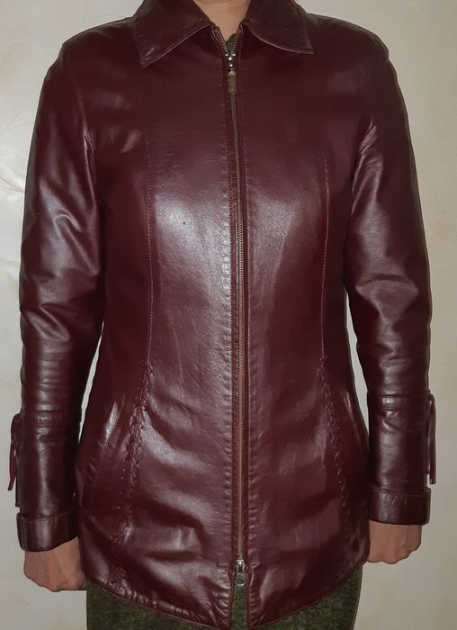 Продам кожаную куртку. Натуральная кожа с перламутровым напылением