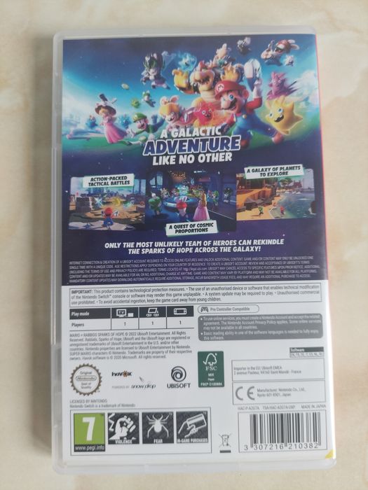 [NSwitch] Vând Mario + Rabbids Sparks of Hope Nintendo Switch //poze