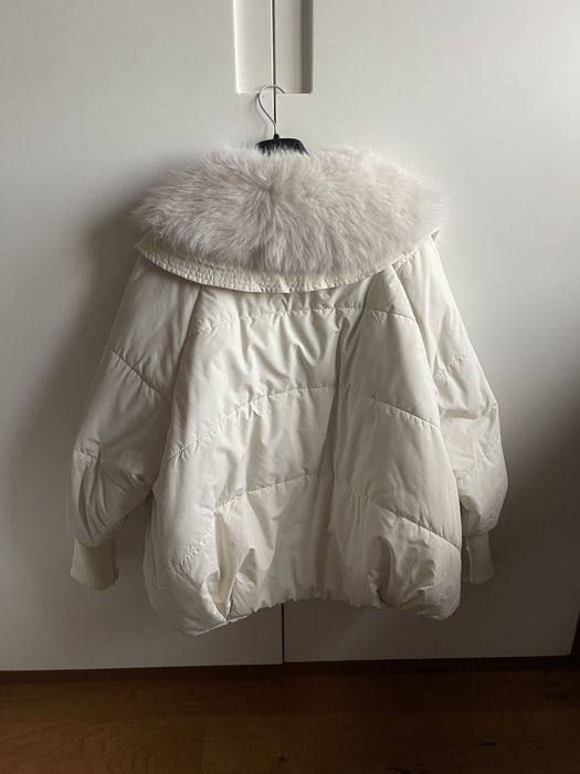 Дамско зимно яке с мека яка