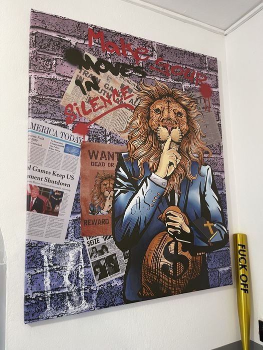 Tablouri Personalizate / Tablou Grafica  Unica pe panza Canvas