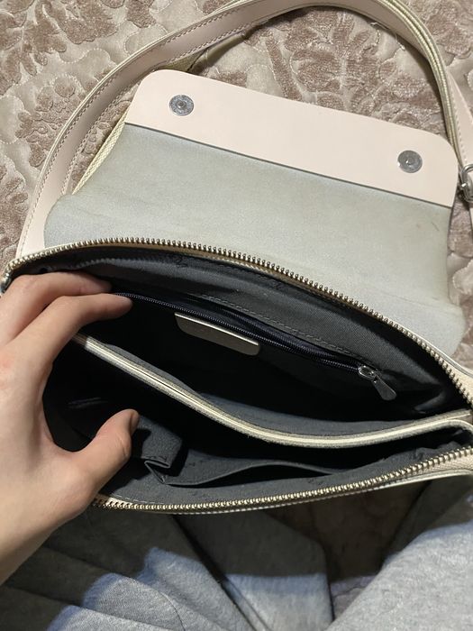 Молочная-белая сумка