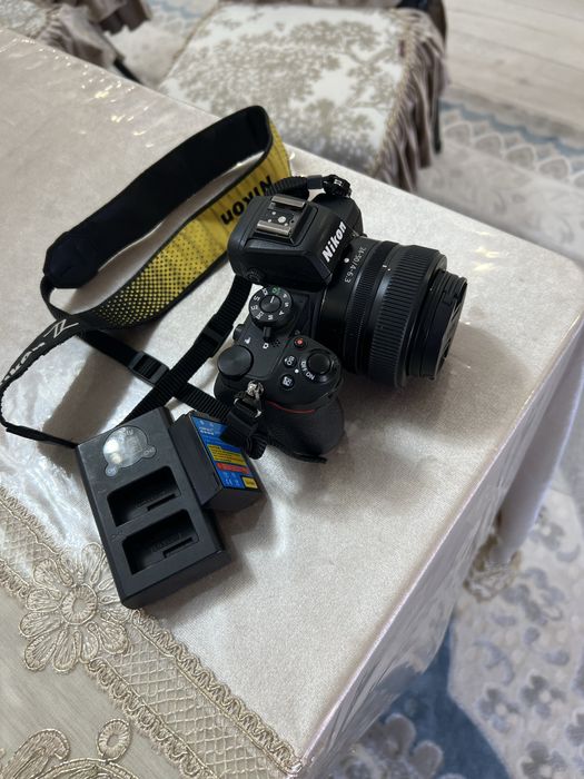 Nikon z50 nikkor с коробкой