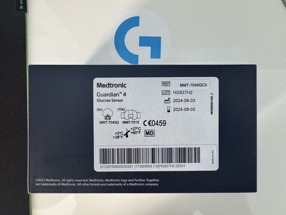 CGM Senzori glicemie Medtronic Guardian 4