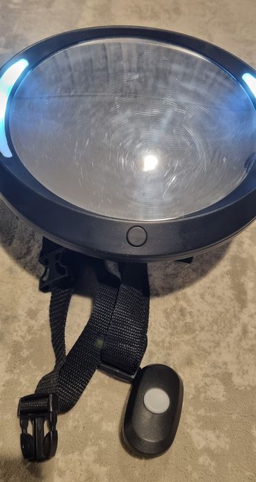 Oglinda auto bebe cu led si telecomanda