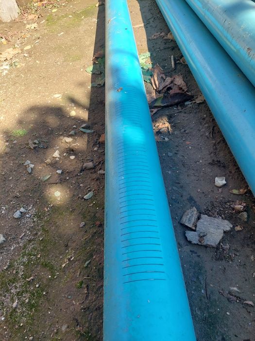 Teava fantana forata pvc 125 x 6m