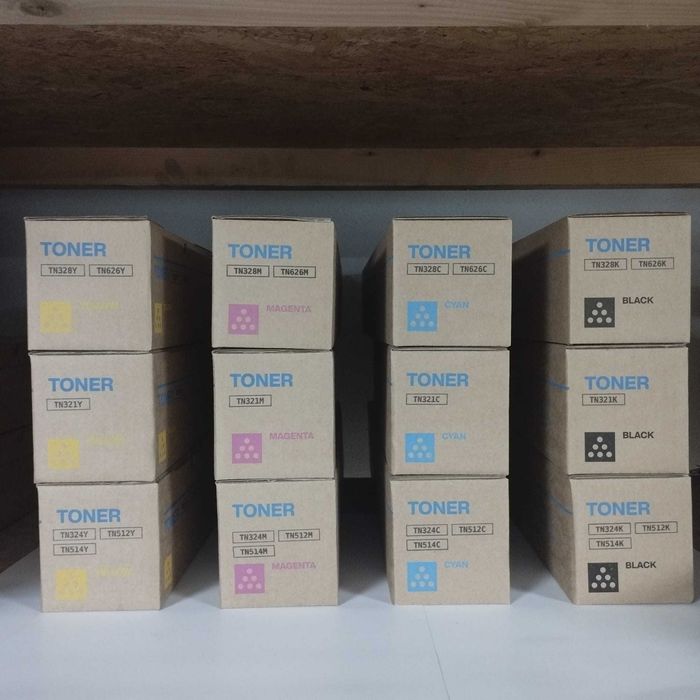 Toner Konica Minolta TN321 TN324 TN328 TN626 TN512 TN514 TN326 TN 221- NOI