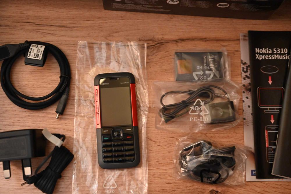 Nokia 5310 XpressMusic ORIGINAL – NOU, NEFOLOSIT, FOLII FABRICĂ | RAR | Colecție | Vintage